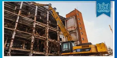 Демонтаж промышленных зданий